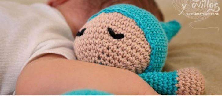 Patrón gratis dormilón amigurumi