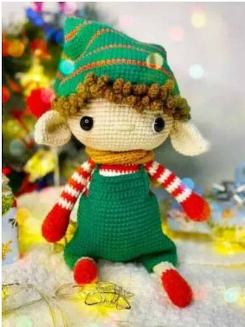 Patrón gratis elfo amigurumi