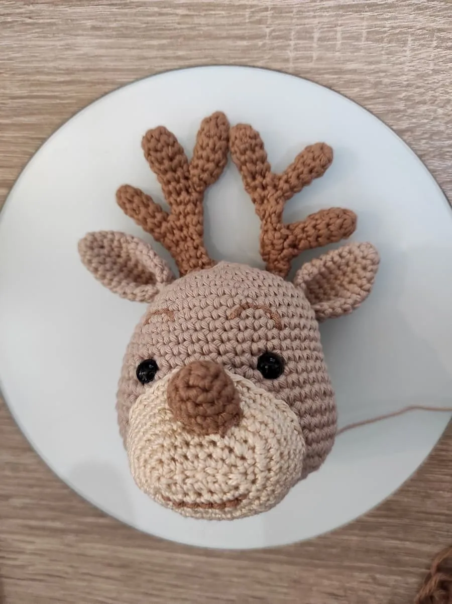 Reno Navidad amigurumi crochet