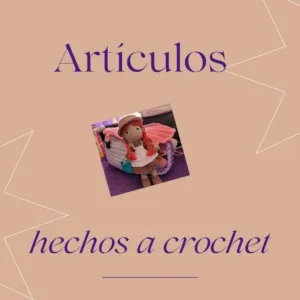 Artículos hechos a crochet