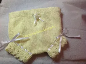 Patrón gratis bragota bebé