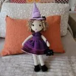 Patrón gratis Brujilda amigurumi