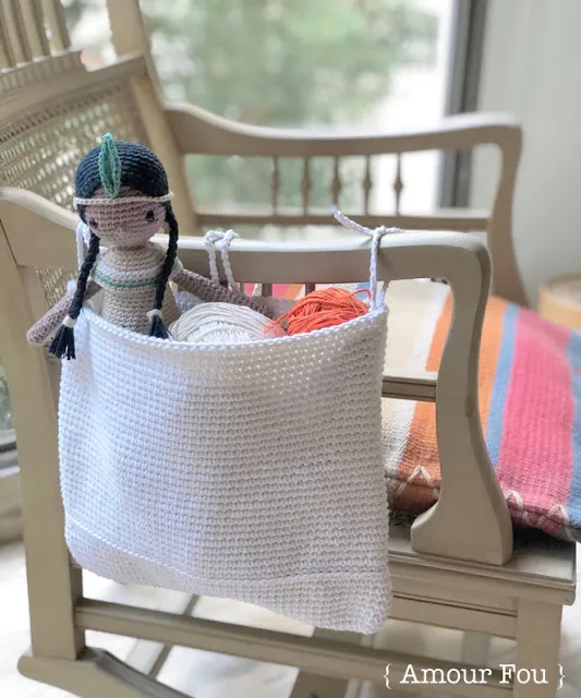 Patrón gratis canasta multi-uso crochet