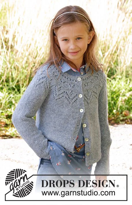 Patrón gratis chaqueta dos agujas