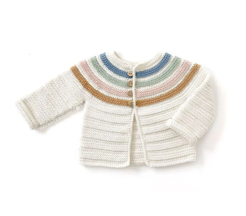 Patrón gratis chaqueta Ginger crochet