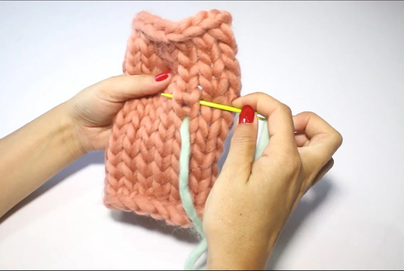 Cómo rematar hebras