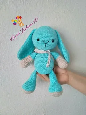 Patrón gratis conejo amigurumi crochet