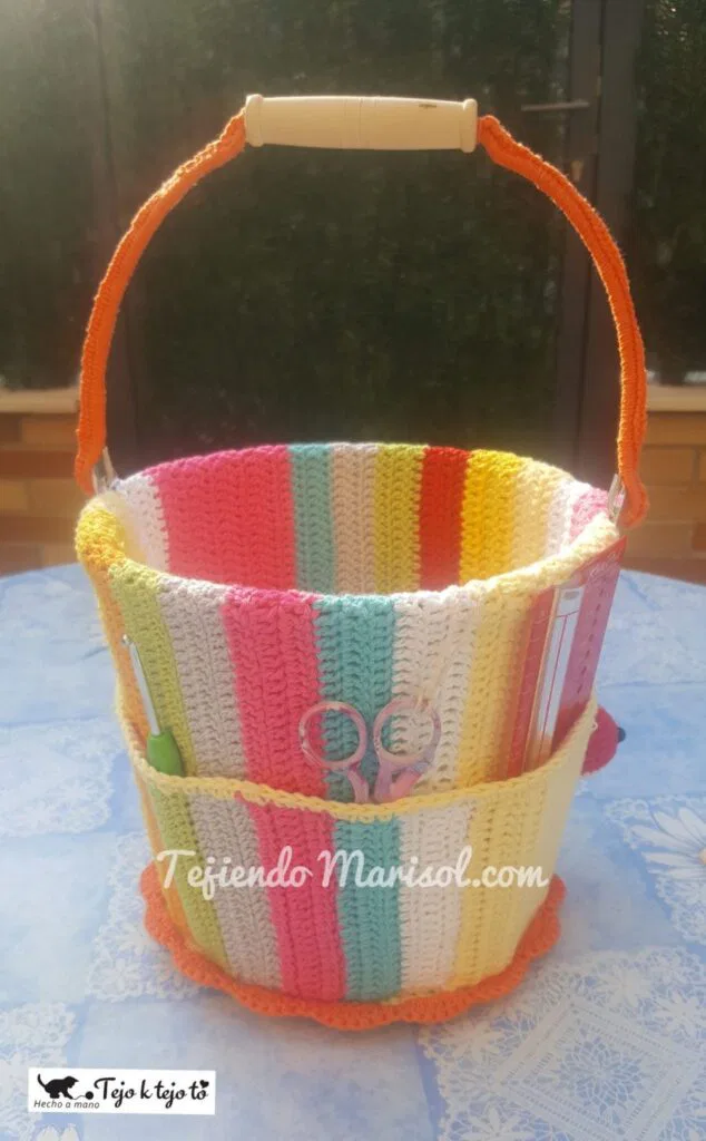 Patrón cubo labor crochet