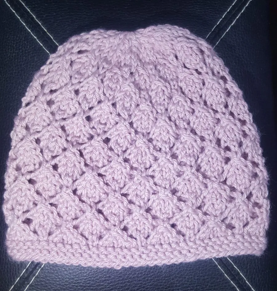 Mi proyecto gorro dos agujas