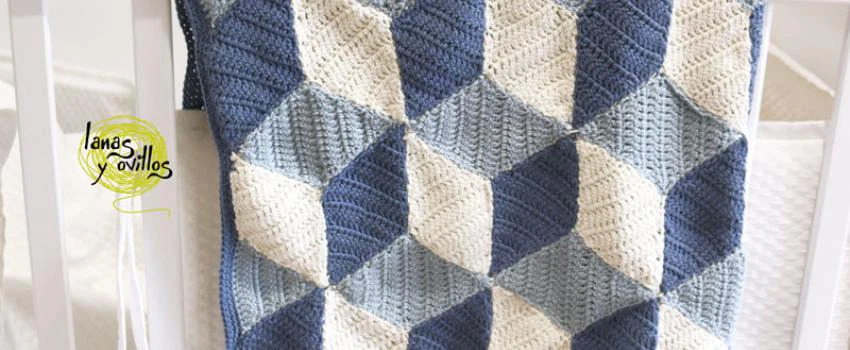 Patrón gratis manta crochet