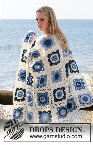 Patrón gratis manta ganchillo