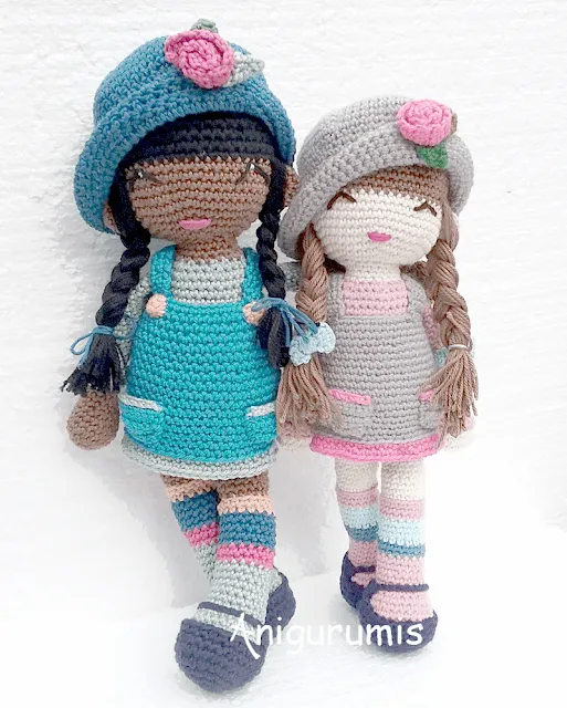 Muñeca Anni amigurumi