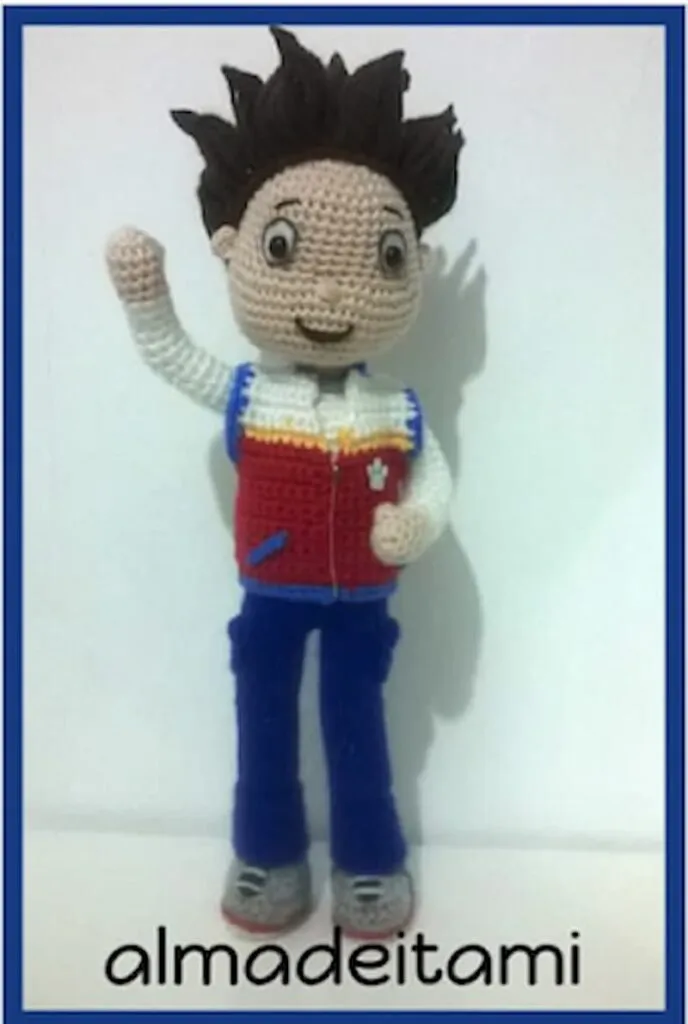 Ryder patrulla canina amigurumi