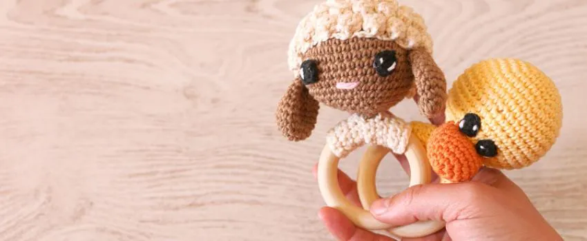 Patrón gratis sonajero amigurumi