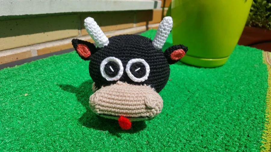 Patrón gratis toro amigurumi