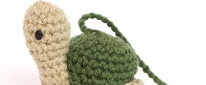 Patrón gratis tortuga amigurumi