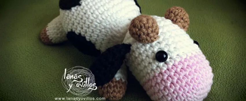 Patrón gratis vaca amigurumi