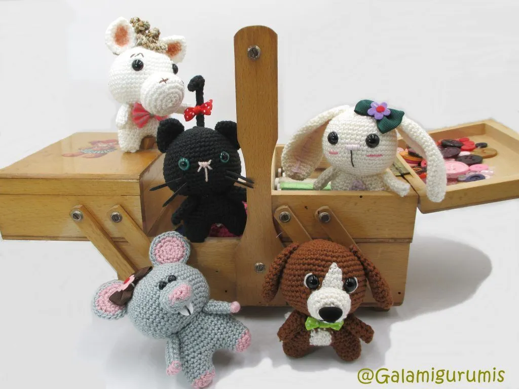 Patrón gratis zoopeques urbanitas amigurumi