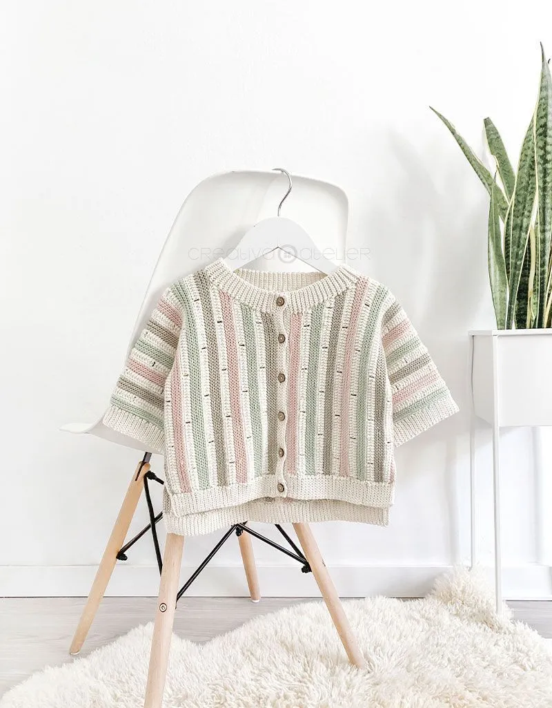 Patrón gratis chaqueta crochet