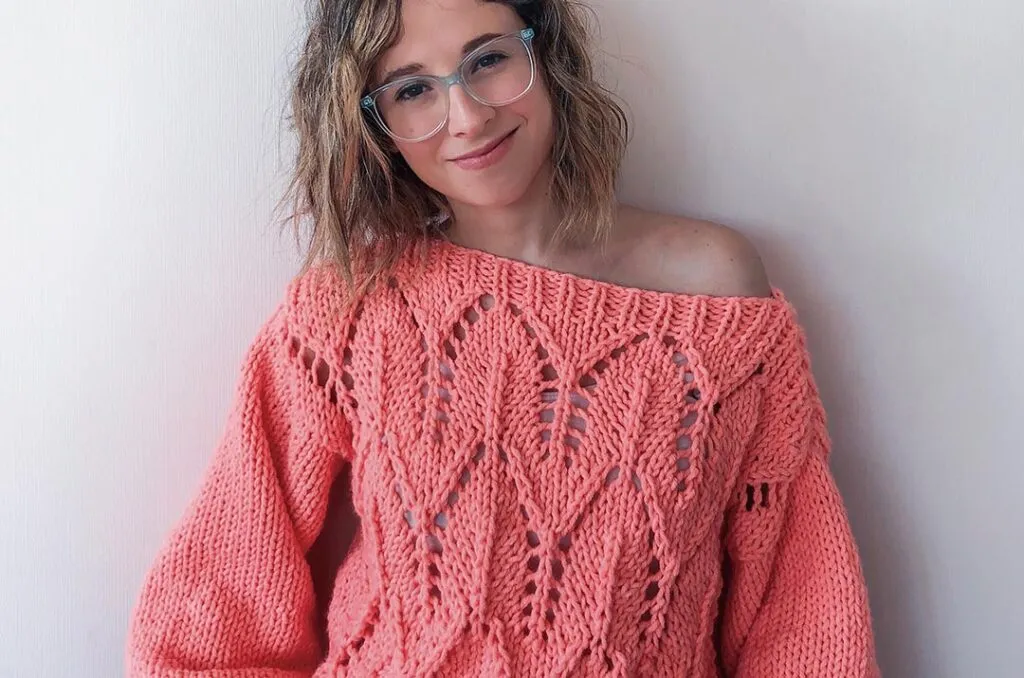 Patrón gratis Sueter proyecto de finde dos agujas