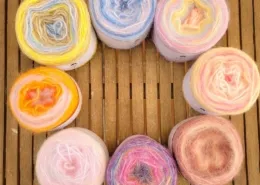 Lana mohair Warm Life for Family