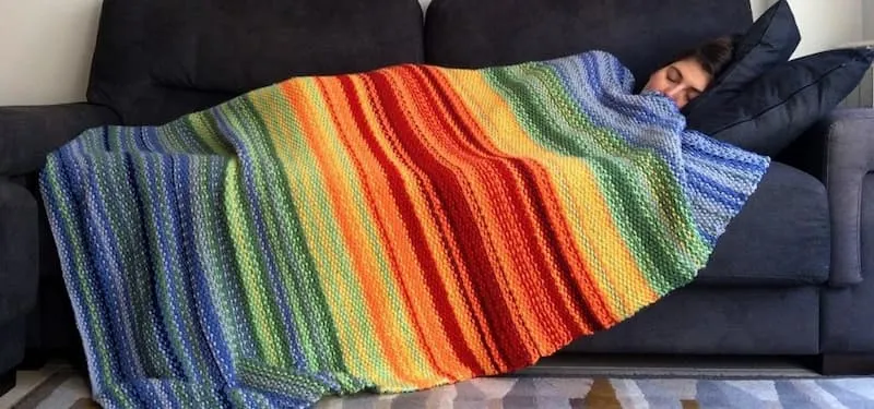 Patrón gratis Manta de las temperaturas