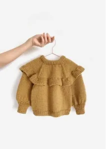 Patrón gratis jersey ruffle con volante