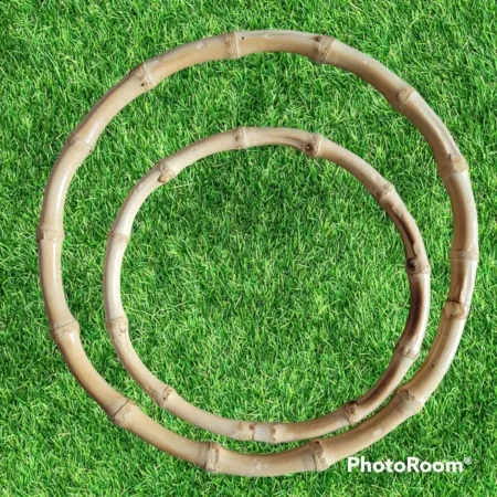 Asas bambú circulares 15 y 20 cm.