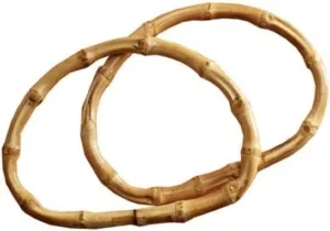 Asas bambú ovaladas