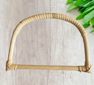 Asas madera y mimbre