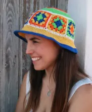 Sombrero grannys crochet