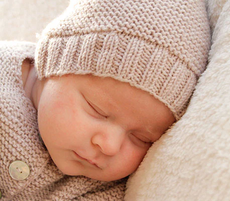 Gorro bebé dos agujas In My Dreams