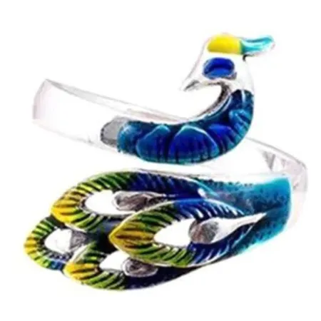 Anillo tejer ajustable