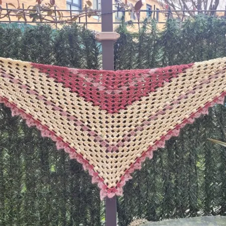 Patrón chal Facilísimo crochet