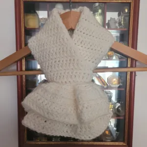 Patrón cuello Flamenco crochet