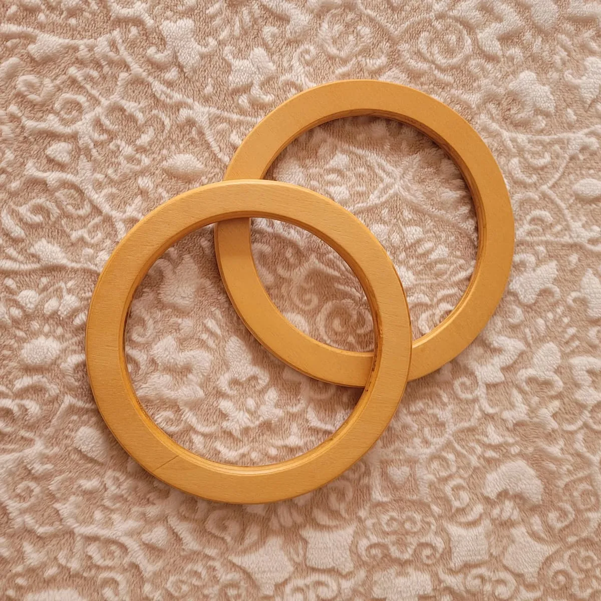 Asas madera redondas