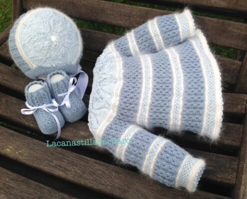 Patrón gratis jersey dos agujas