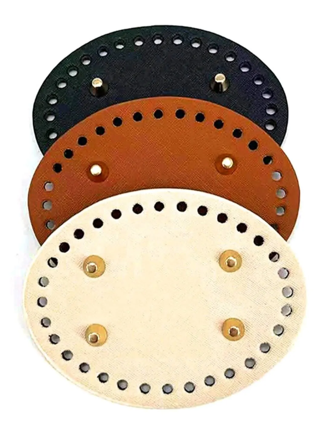 Base Ovalada Perforada con 4 remaches - Imagen 2