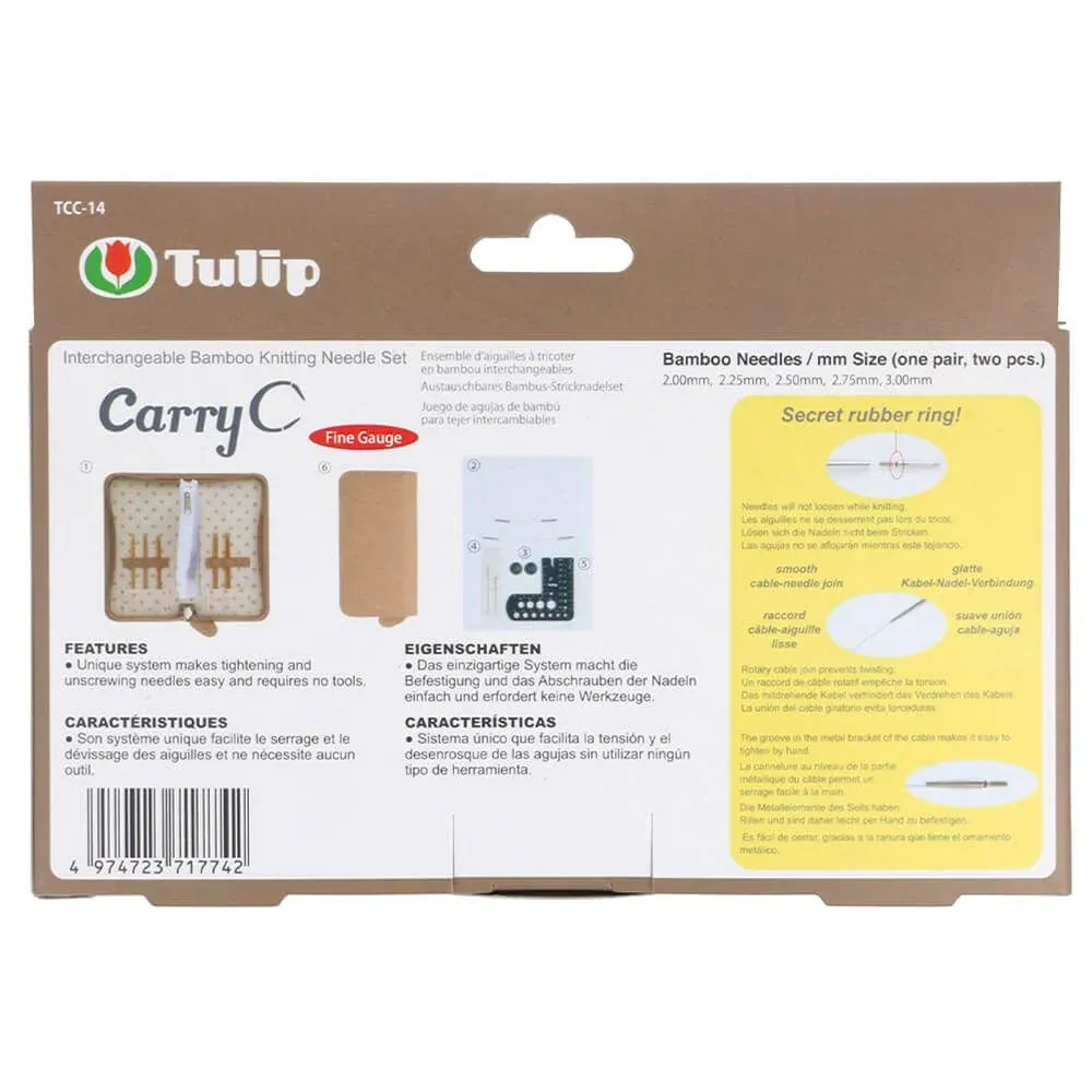 Estuche Tulip Set Agujas Intercambiables TCC-14 - Imagen 3