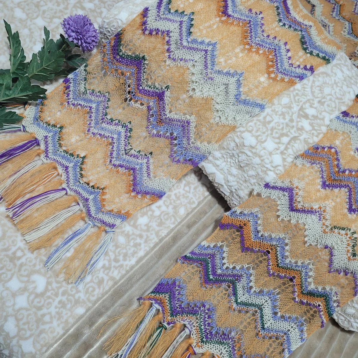 Patrón Bufanda Mediterráneo - Imagen 3