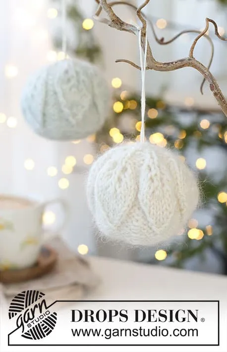 Bolas Winter Whisper Baubles dos agujas