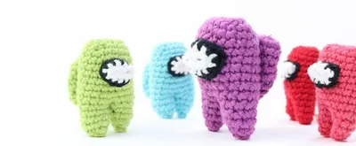 Among Us tripulante amigurumi crochet