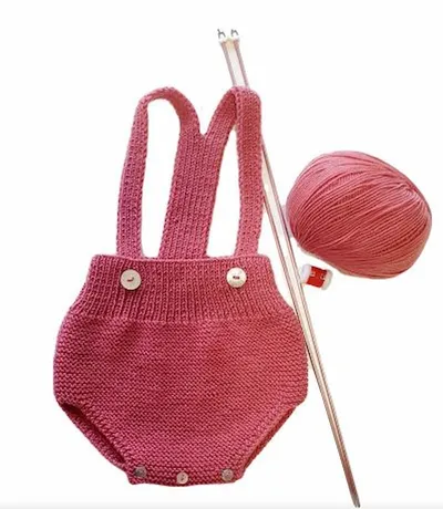 Patrón gratis braguita tirantes dos agujas