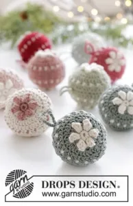 Bolas Navidad crochet